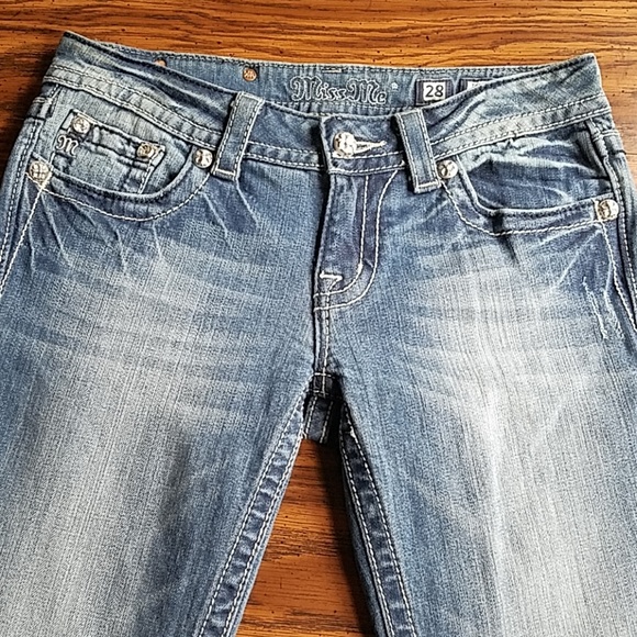 MISS ME LOW RISE SKINNY JEANS 28 - Picture 4 of 8